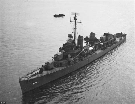 Stern of World War II destroyer Abner Read found 75 years after it was ...