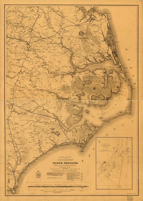 Eastern portion of the military department of North Carolina - Copy 2 ...