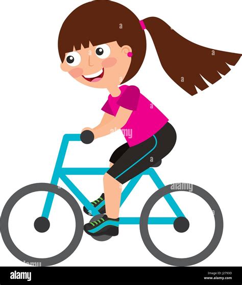 Boy Riding A Bike Cartoon Cycling cartoon road cyclist riding bike