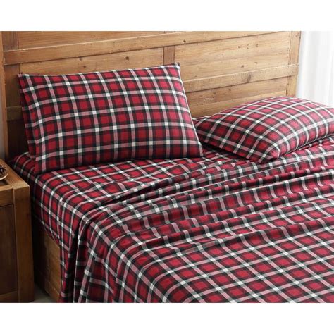 flannel sheet set queen