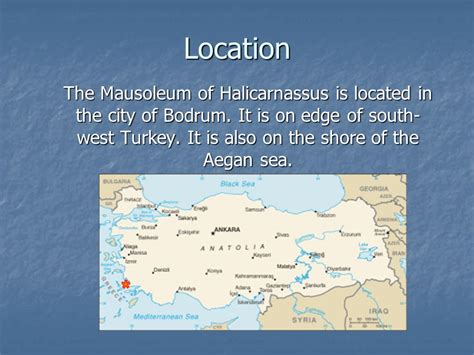 Mausoleum At Halicarnassus Map