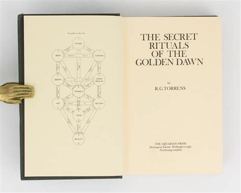 The Secret Rituals of the Golden Dawn | R. G. TORRENS | First Edition