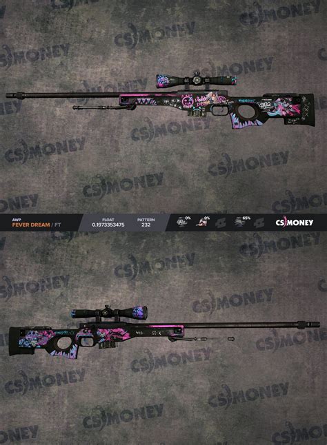 Trade AWP | Fever Dream FT Float Value: 0.197335347533226 ...