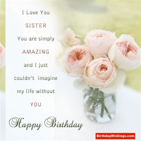 Birthday Poem For Sister | Happy Birthday Wishes