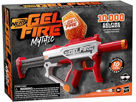 The New Nerf Pro Gelfire Water Gun Fires Paintball-Like Pellets of H20