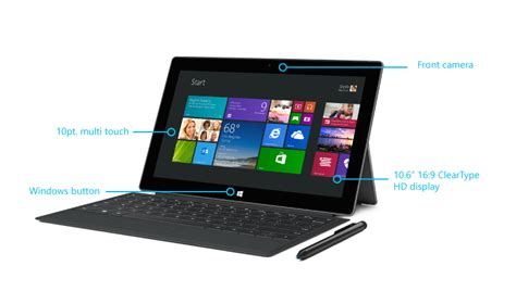 Surface Pro 2 specs and features - Microsoft Support