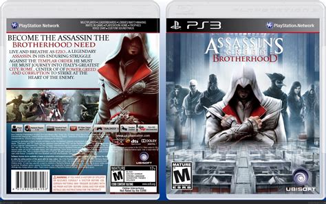 Assassin's Creed: Brotherhood PlayStation 3 Box Art Cover by MR HUSKER