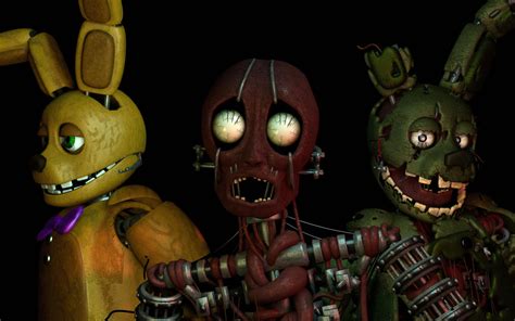 [FNaF 3 - C4D] Springlock.... by armiyartys on DeviantArt