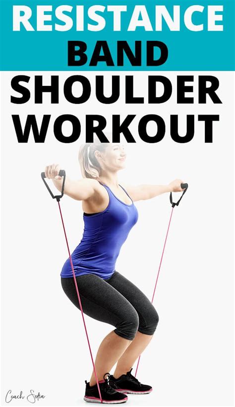 Resistance Band Shoulder Workout (7 Exercises!)