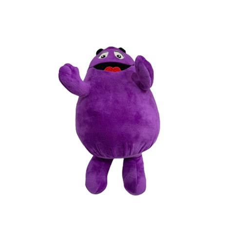 GRIMACE PLUSH DOLL 2014 / McDonald's Stuffed Toy 13" | chewiie