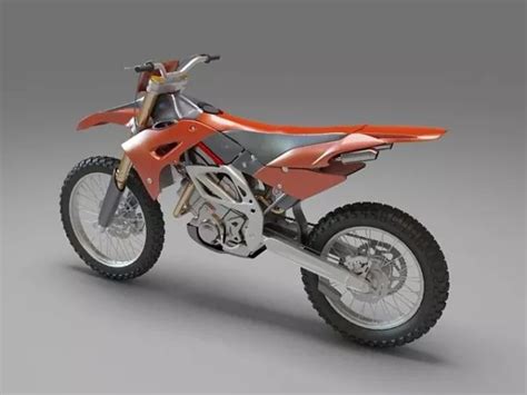 Dirt Bike Free 3d Model - .Max - Open3dModel 34425