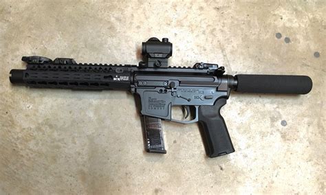 9mm AR pistol build : ar15