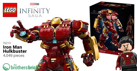 LEGO Marvel 76210 Iron Man Hulkbuster-TBB Cover - The Brothers Brick ...