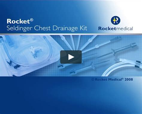 Rocket Medical Clinical Videos - Inserting Rocket® Seldinger Chest ...