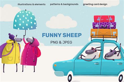 Funny Sheep on Behance