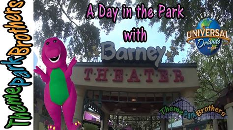 "A Day in the Park with Barney" Full Show at Universal Studios Orlando ...