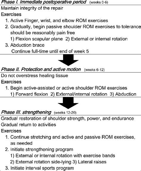 rotator cuff repair protocol 2020 - koschfaruolo