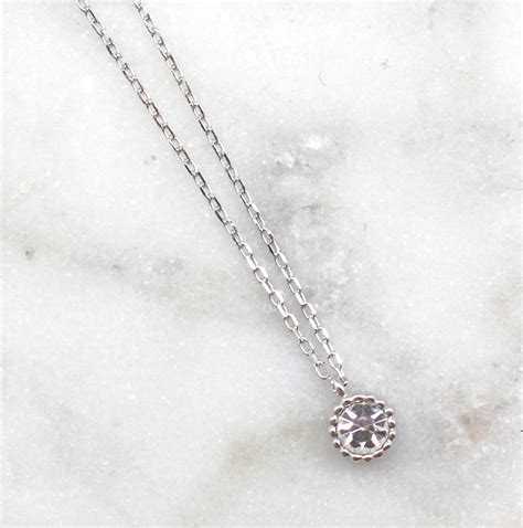 Small Stone Necklace - Best of Everything | Online Shopping