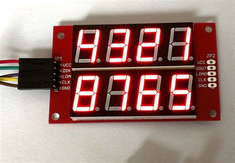 LED display module (PCB only) from Embedded Lab on Tindie