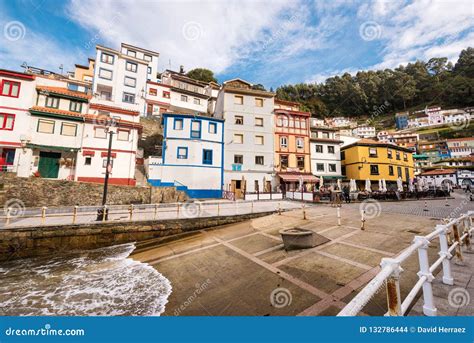 Cudillero, Spain - November 21, 2018: People in Restaurants of Famous ...