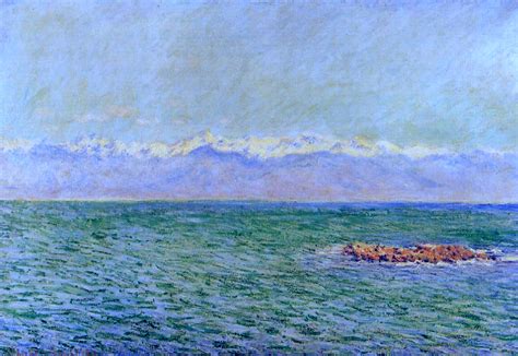 The Sea and the Alps, 1888 - Claude Monet - WikiArt.org