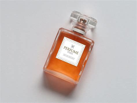 Free Perfume Bottle Mockup | Mockuptree