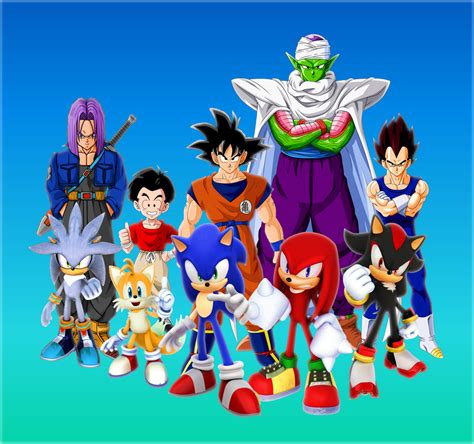 Dragon Ball Z Sonic and theirs Friends and Rivals by 9029561 on DeviantArt