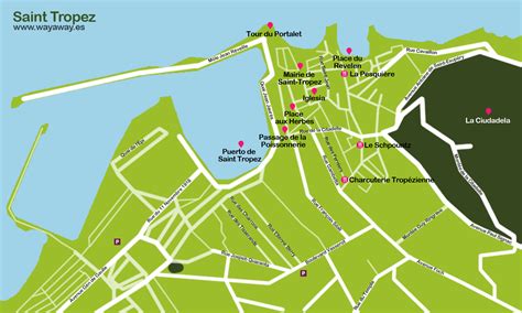 Saint Tropez Mapa | Mapa