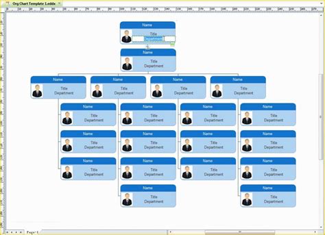 Org Chart Free Templates Excel Of organizational Chart Template Excel ...