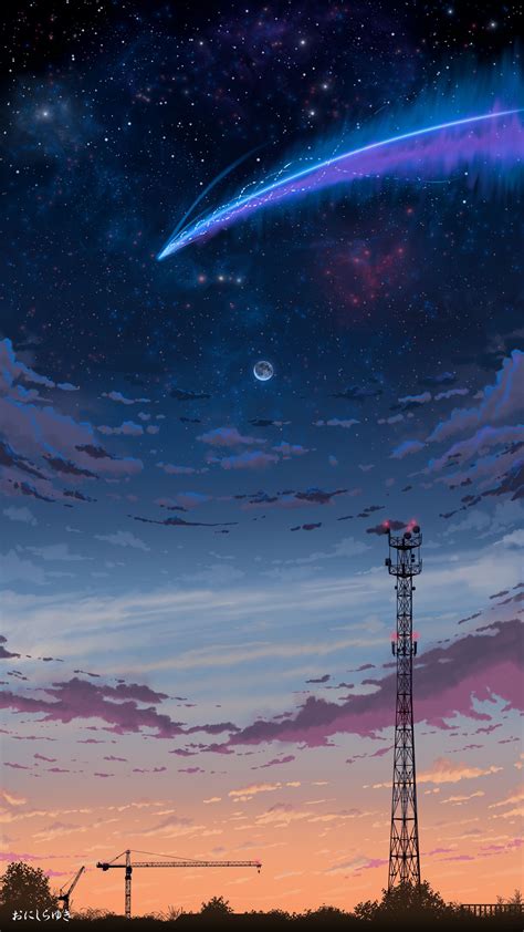 🔥 [30+] Aesthetic Anime Sky Wallpapers | WallpaperSafari