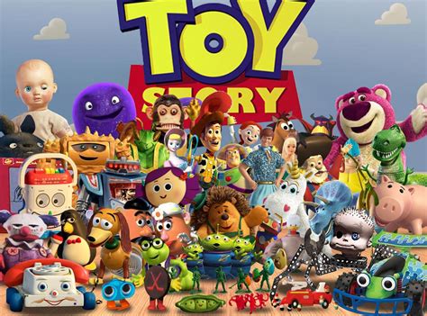 DISNEY/PIXAR TOY STORY 3 POSTER Cast Of Characters With Their Names By ...