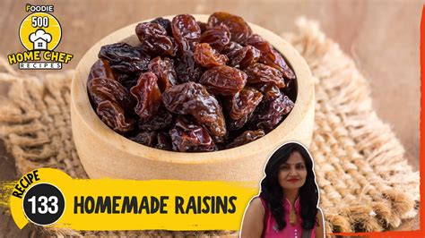 Homemade Raisins Recipe | How To Make Raisins At Home | Kismis Recipe ...