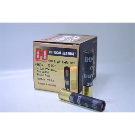 Hornady Critical Defense 410 ga 2 1/2" - Shoot Straight