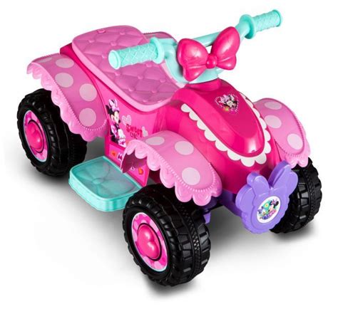 Disney Minnie Mouse 6V Battery Powered Ride-On Quad | Wodneharce.eu