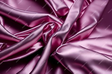 Premium AI Image | Purple silk fabric with a purple background