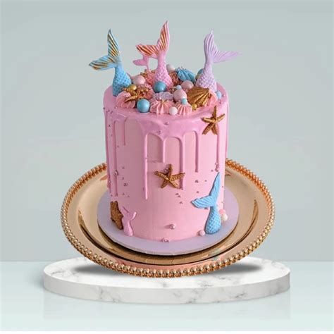 Little mermaid Themed Cake - Chocolaparis