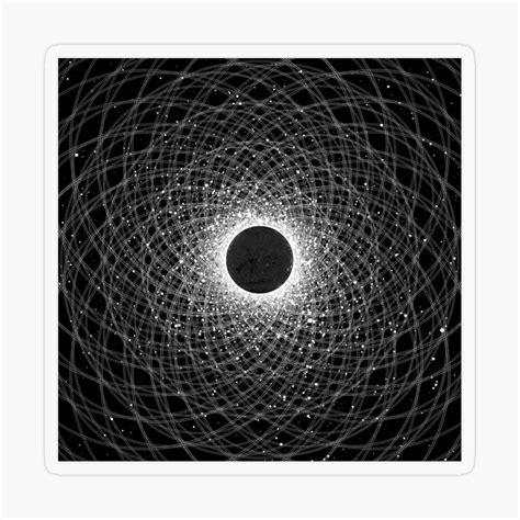 "Black Hole Sun" Sticker for Sale by Adam Nicolson | Black hole sun ...