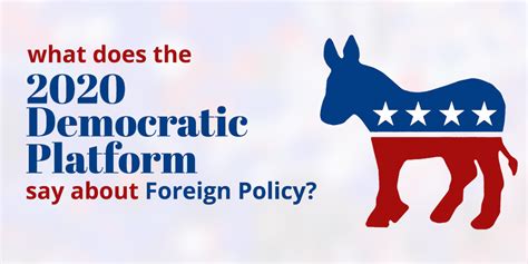 6 Foreign Policy Takeaways from the 2020 Democratic Party Platform – USGLC