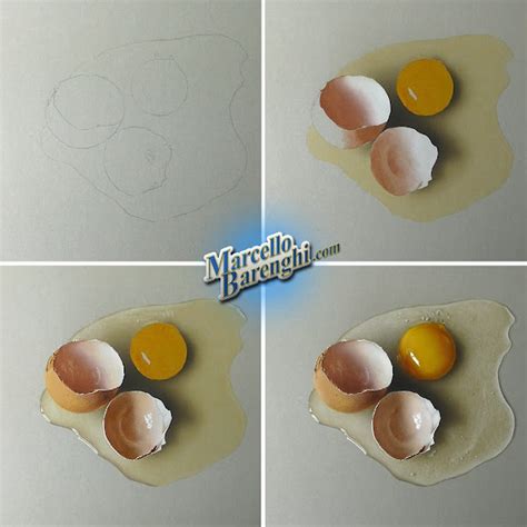 Drawing of a broken egg - Marcello Barenghi