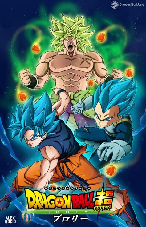 Mira estos Increíbles Pósters de la película “Dragon Ball Super: Broly ...