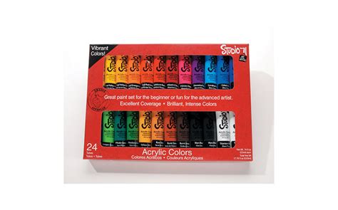 Acrylic Paint Set: 24 tubes – Art Therapy