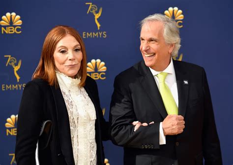 Stacey Weitzman and Henry Winkler | Celebrity Couples at the 2018 Emmys ...