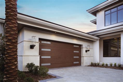 Modern & Contemporary Garage Doors | Steel & Faux Wood