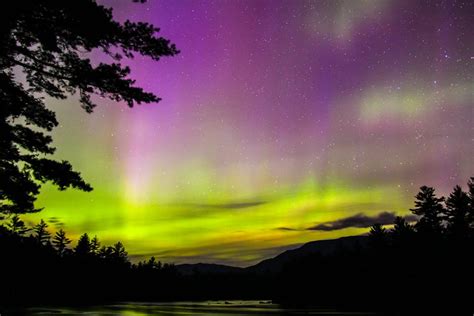 Northern Lights in Maine at NEOC - New England Outdoor Center