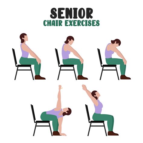 Seniors Chair Exercises Printable Pdf