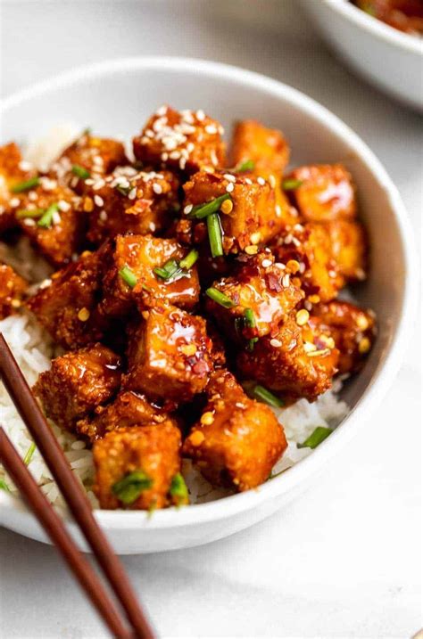 Crispy Baked Teriyaki Tofu - Eat With Clarity