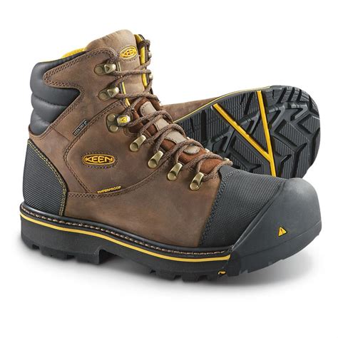 KEEN Utility Men's Milwaukee Waterproof Steel Toe Work Boots - 423582 ...