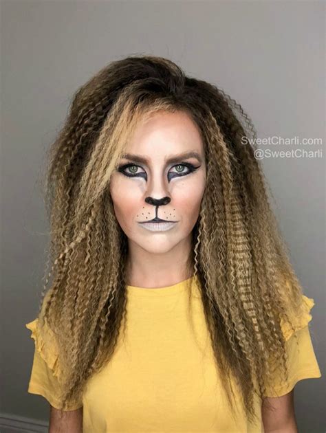 Easy Lion Makeup Tutorial » Kami Watson