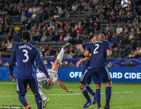 Zlatan Ibrahimovic Scores Stunning Bicycle Kick Goal In MLS (Photos ...