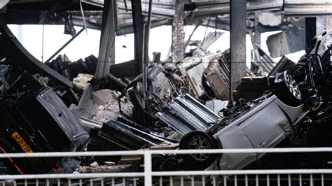 Luton Airport car park to be demolished after fire damaged hundreds of ...